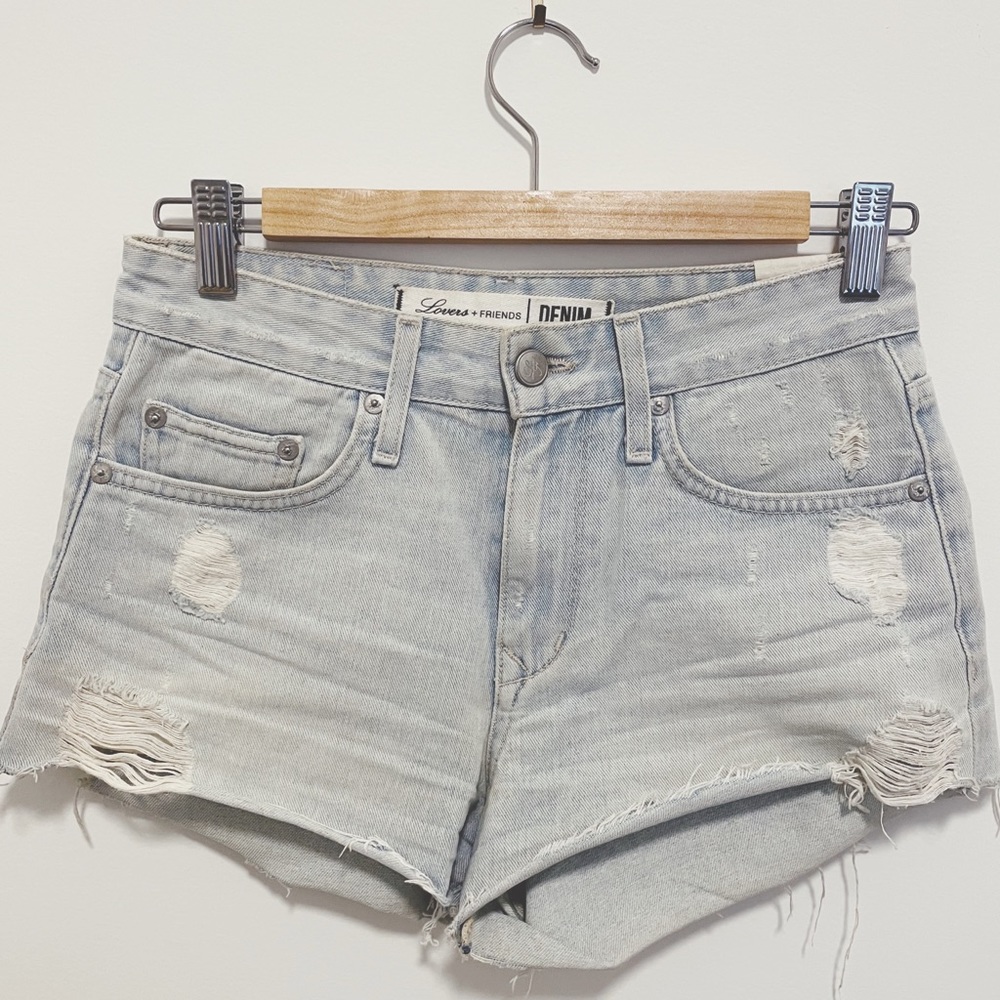Lovers + Friends Jack High-Rise Shorts
